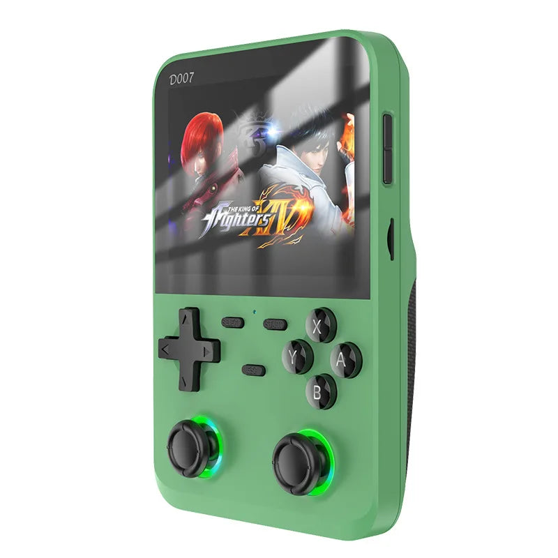 D007 Plus / X6 – Console Portátil Retro com Tela IPS de 3.5", Mais de 10.000 Jogos e Dois Joysticks