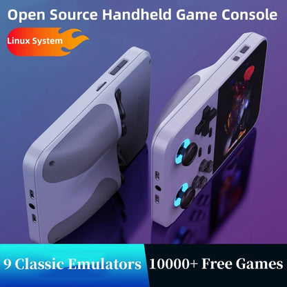 D007 Plus / X6 – Console Portátil Retro com Tela IPS de 3.5", Mais de 10.000 Jogos e Dois Joysticks