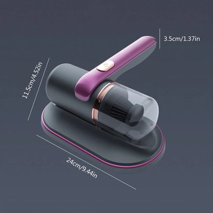 Aspirador de Colchão Antiácaro Portátil com Esterilização UV – Remoção de Ácaros e Higienização Profunda
