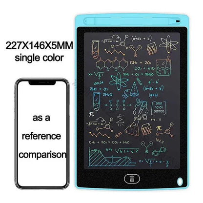 Tablet de Escrita LCD 4.4"/8.5" - Quadro de Desenho Infantil e Brinquedo Educativo  Estimule a criatividade e o aprendizado das crianças com o Tablet de Escrita LCD 4.4" ou 8.5"
