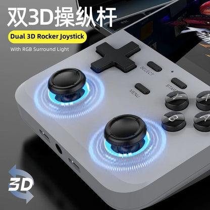 D007 Plus / X6 – Console Portátil Retro com Tela IPS de 3.5", Mais de 10.000 Jogos e Dois Joysticks