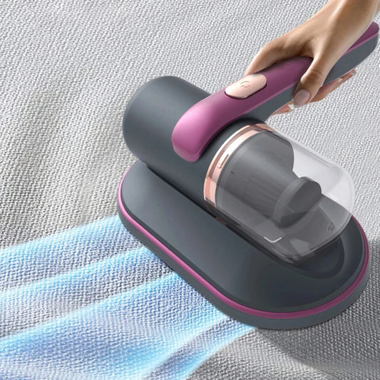 Aspirador de Colchão Antiácaro Portátil com Esterilização UV – Remoção de Ácaros e Higienização Profunda