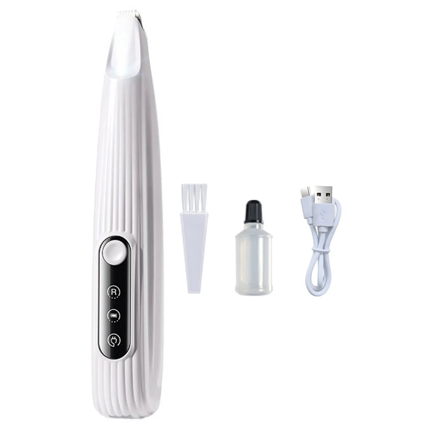 Aparador de Unhas para Cães e Gatos com Luz LED – Cortador de Unhas Recarregável e Sem Fio para Pets, Ferramenta de Cuidados e Higiene