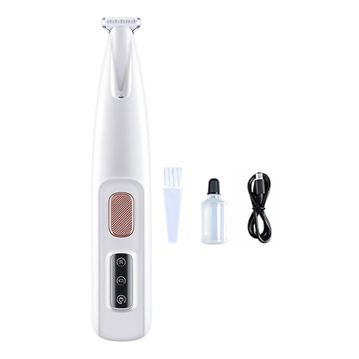 Aparador de Unhas para Cães e Gatos com Luz LED – Cortador de Unhas Recarregável e Sem Fio para Pets, Ferramenta de Cuidados e Higiene