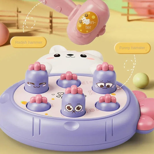 Jogo de Cenoura Interativo - Brinquedo Cenoura Strike Montessori