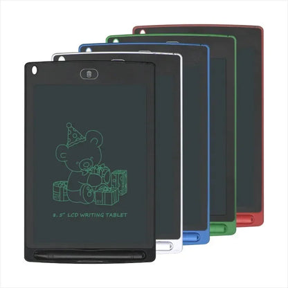 Tablet de Escrita LCD 4.4"/8.5" - Quadro de Desenho Infantil e Brinquedo Educativo  Estimule a criatividade e o aprendizado das crianças com o Tablet de Escrita LCD 4.4" ou 8.5"