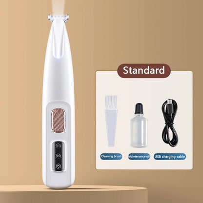 Aparador de Unhas para Cães e Gatos com Luz LED – Cortador de Unhas Recarregável e Sem Fio para Pets, Ferramenta de Cuidados e Higiene