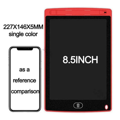 Tablet de Escrita LCD 4.4"/8.5" - Quadro de Desenho Infantil e Brinquedo Educativo  Estimule a criatividade e o aprendizado das crianças com o Tablet de Escrita LCD 4.4" ou 8.5"